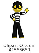 Yellow  Design Mascot Clipart #1555653 by Leo Blanchette