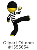 Yellow  Design Mascot Clipart #1555654 by Leo Blanchette