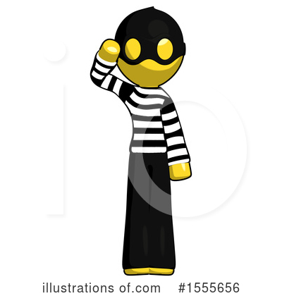 Royalty-Free (RF) Yellow  Design Mascot Clipart Illustration by Leo Blanchette - Stock Sample #1555656