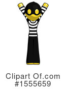Yellow  Design Mascot Clipart #1555659 by Leo Blanchette