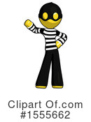 Yellow  Design Mascot Clipart #1555662 by Leo Blanchette