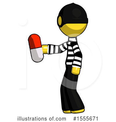 Royalty-Free (RF) Yellow  Design Mascot Clipart Illustration by Leo Blanchette - Stock Sample #1555671