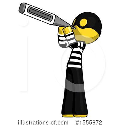 Royalty-Free (RF) Yellow  Design Mascot Clipart Illustration by Leo Blanchette - Stock Sample #1555672