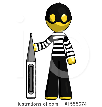 Royalty-Free (RF) Yellow  Design Mascot Clipart Illustration by Leo Blanchette - Stock Sample #1555674