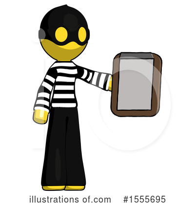 Royalty-Free (RF) Yellow  Design Mascot Clipart Illustration by Leo Blanchette - Stock Sample #1555695