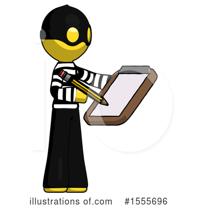 Royalty-Free (RF) Yellow  Design Mascot Clipart Illustration by Leo Blanchette - Stock Sample #1555696