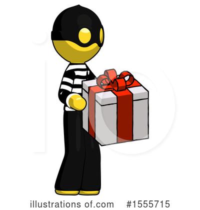 Royalty-Free (RF) Yellow  Design Mascot Clipart Illustration by Leo Blanchette - Stock Sample #1555715
