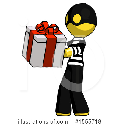 Royalty-Free (RF) Yellow  Design Mascot Clipart Illustration by Leo Blanchette - Stock Sample #1555718