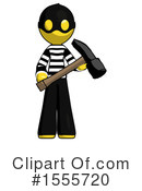 Yellow  Design Mascot Clipart #1555720 by Leo Blanchette