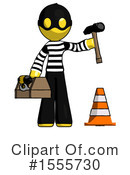 Yellow  Design Mascot Clipart #1555730 by Leo Blanchette