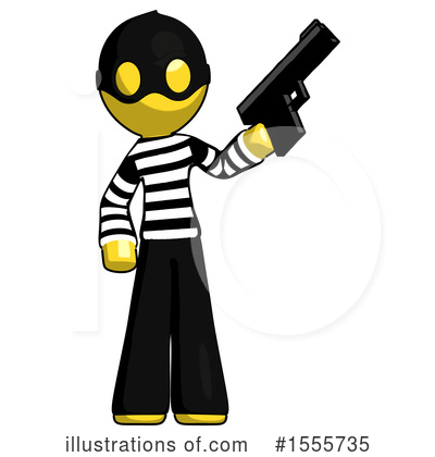 Royalty-Free (RF) Yellow  Design Mascot Clipart Illustration by Leo Blanchette - Stock Sample #1555735