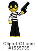 Yellow  Design Mascot Clipart #1555735 by Leo Blanchette