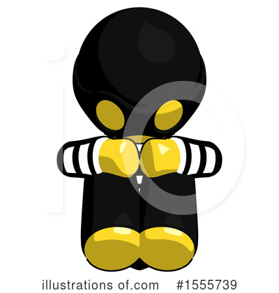 Royalty-Free (RF) Yellow  Design Mascot Clipart Illustration by Leo Blanchette - Stock Sample #1555739
