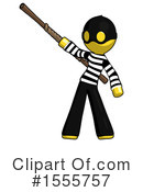 Yellow  Design Mascot Clipart #1555757 by Leo Blanchette