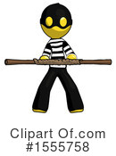Yellow  Design Mascot Clipart #1555758 by Leo Blanchette