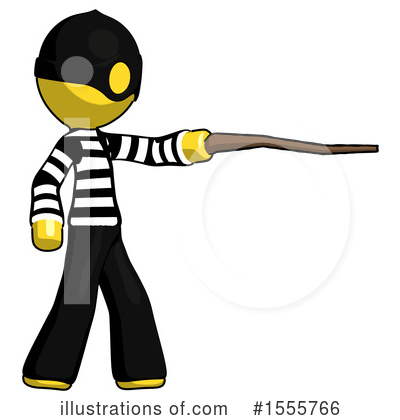 Royalty-Free (RF) Yellow  Design Mascot Clipart Illustration by Leo Blanchette - Stock Sample #1555766