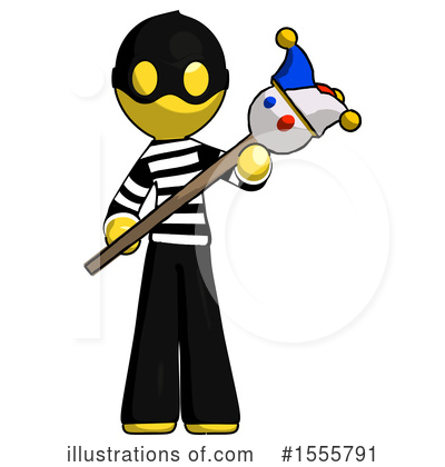 Royalty-Free (RF) Yellow  Design Mascot Clipart Illustration by Leo Blanchette - Stock Sample #1555791