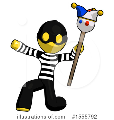 Royalty-Free (RF) Yellow  Design Mascot Clipart Illustration by Leo Blanchette - Stock Sample #1555792