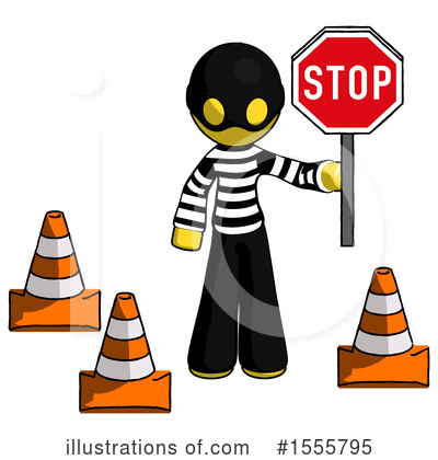 Royalty-Free (RF) Yellow  Design Mascot Clipart Illustration by Leo Blanchette - Stock Sample #1555795