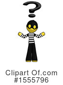 Yellow  Design Mascot Clipart #1555796 by Leo Blanchette