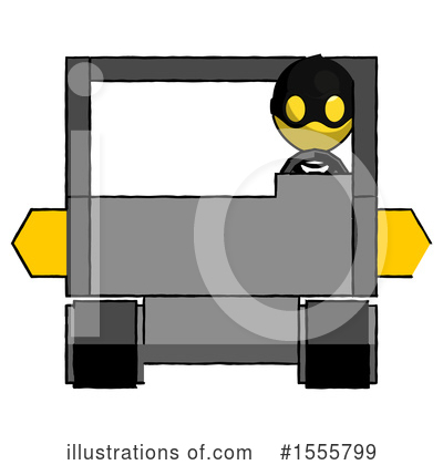 Royalty-Free (RF) Yellow  Design Mascot Clipart Illustration by Leo Blanchette - Stock Sample #1555799