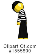 Yellow  Design Mascot Clipart #1555800 by Leo Blanchette