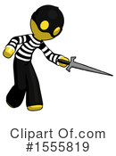 Yellow  Design Mascot Clipart #1555819 by Leo Blanchette