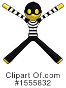 Yellow  Design Mascot Clipart #1555832 by Leo Blanchette