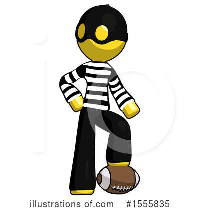 Royalty-Free (RF) Yellow  Design Mascot Clipart Illustration by Leo Blanchette - Stock Sample #1555835