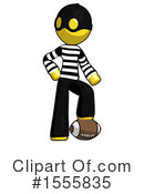 Yellow  Design Mascot Clipart #1555835 by Leo Blanchette