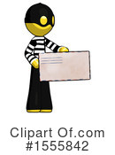 Yellow  Design Mascot Clipart #1555842 by Leo Blanchette