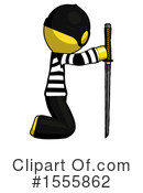 Yellow  Design Mascot Clipart #1555862 by Leo Blanchette
