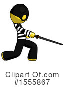 Yellow  Design Mascot Clipart #1555867 by Leo Blanchette