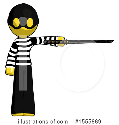 Royalty-Free (RF) Yellow  Design Mascot Clipart Illustration by Leo Blanchette - Stock Sample #1555869