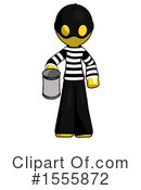Yellow  Design Mascot Clipart #1555872 by Leo Blanchette