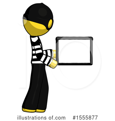 Royalty-Free (RF) Yellow  Design Mascot Clipart Illustration by Leo Blanchette - Stock Sample #1555877