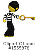 Yellow  Design Mascot Clipart #1555878 by Leo Blanchette