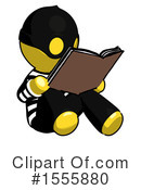 Yellow  Design Mascot Clipart #1555880 by Leo Blanchette