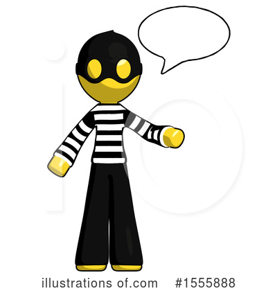 Royalty-Free (RF) Yellow  Design Mascot Clipart Illustration by Leo Blanchette - Stock Sample #1555888