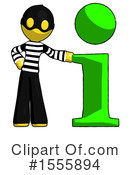 Yellow  Design Mascot Clipart #1555894 by Leo Blanchette