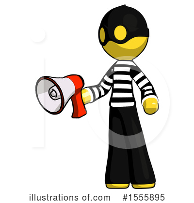 Royalty-Free (RF) Yellow  Design Mascot Clipart Illustration by Leo Blanchette - Stock Sample #1555895