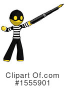 Yellow  Design Mascot Clipart #1555901 by Leo Blanchette