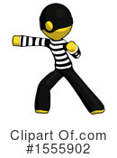 Yellow  Design Mascot Clipart #1555902 by Leo Blanchette