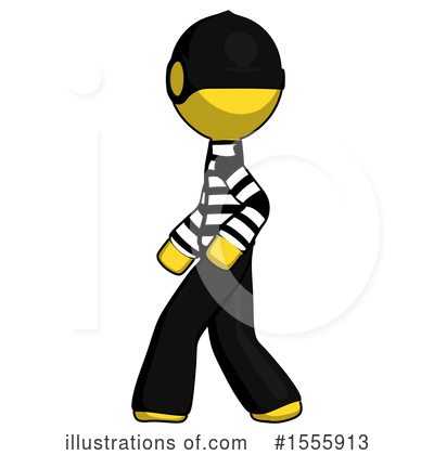 Royalty-Free (RF) Yellow  Design Mascot Clipart Illustration by Leo Blanchette - Stock Sample #1555913