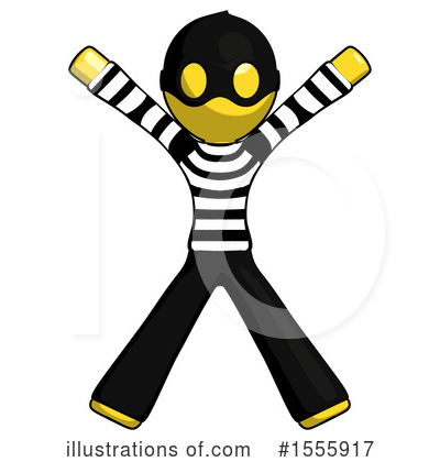 Royalty-Free (RF) Yellow  Design Mascot Clipart Illustration by Leo Blanchette - Stock Sample #1555917