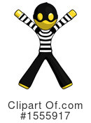 Yellow  Design Mascot Clipart #1555917 by Leo Blanchette
