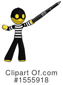Yellow  Design Mascot Clipart #1555918 by Leo Blanchette