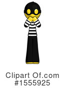 Yellow  Design Mascot Clipart #1555925 by Leo Blanchette