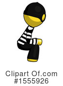 Yellow  Design Mascot Clipart #1555926 by Leo Blanchette