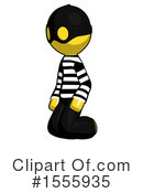 Yellow  Design Mascot Clipart #1555935 by Leo Blanchette
